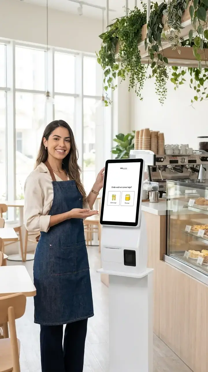 Totem de autoatendimento